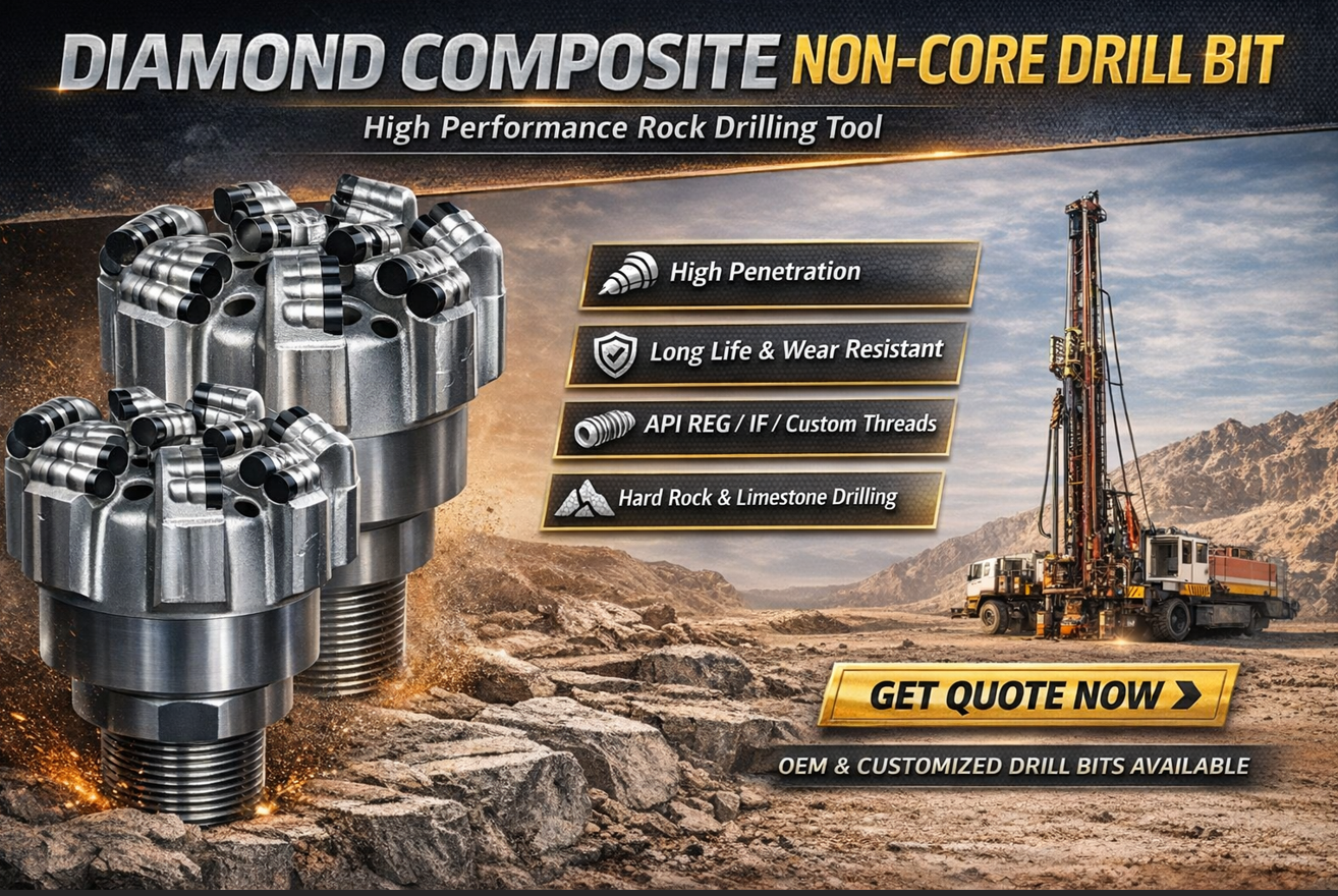 PDC Non-Core Drill Bit
