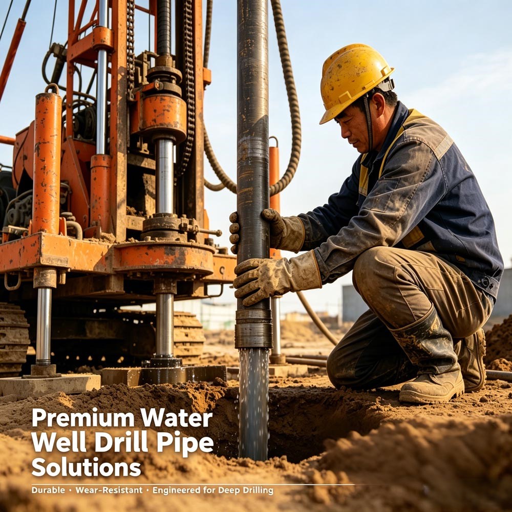 What Preparations Are Needed Before Using Friction Welded Drill Pipes for Deep Water Well Drilling?